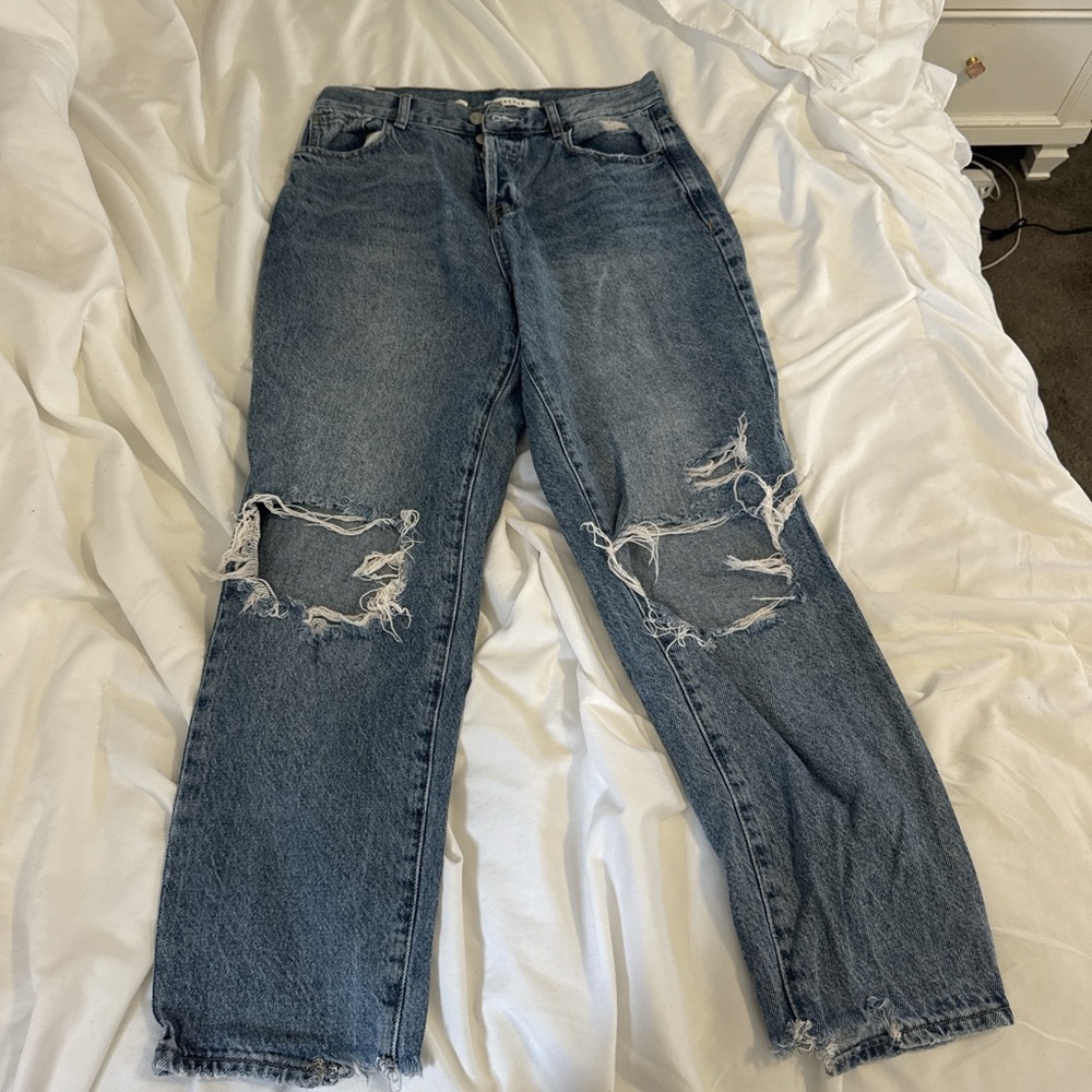 Pacsun high rise straight leg jeans